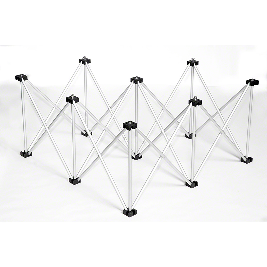 IntelliStage Lightweight 4 Quarter Round Stage Riser round stage, rounded riser