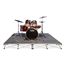 IntelliStage Lightweight 8'x8' Drum Riser System, Carpet - ISDRUM64
