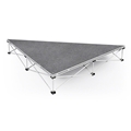IntelliStage Lightweight 4' 90-Degree Right Triangle Portable Stage Unit