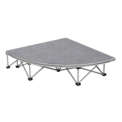 IntelliStage Quarter-Round Portable Stage Unit