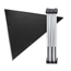 IntelliStage Lightweight 4' Equilateral Triangle Portable Stage Unit - ISTAGET4