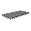 IntelliStage Lightweight 12'x24' Portable Stage System (4' Units) 12x24, 24x12, portable staging, portable stage, lightweight, lightweight staging