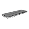 IntelliStage Lightweight 6'x18' Portable Stage System 6x18, 6 x 18, 108 square feet, small stage, portable stage, portable staging, stage unit, stage kit