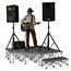 IntelliStage Lightweight 3' 90-Degree Right Triangle Portable Stage Unit - ISTAGEIT3