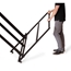 ProFlex 4-Step Fixed Stairs with Handrails for 40" High Stage - PFSTAIR4