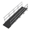 Universal Straight ADA Wheelchair Ramp for 16" High Stages - R16W