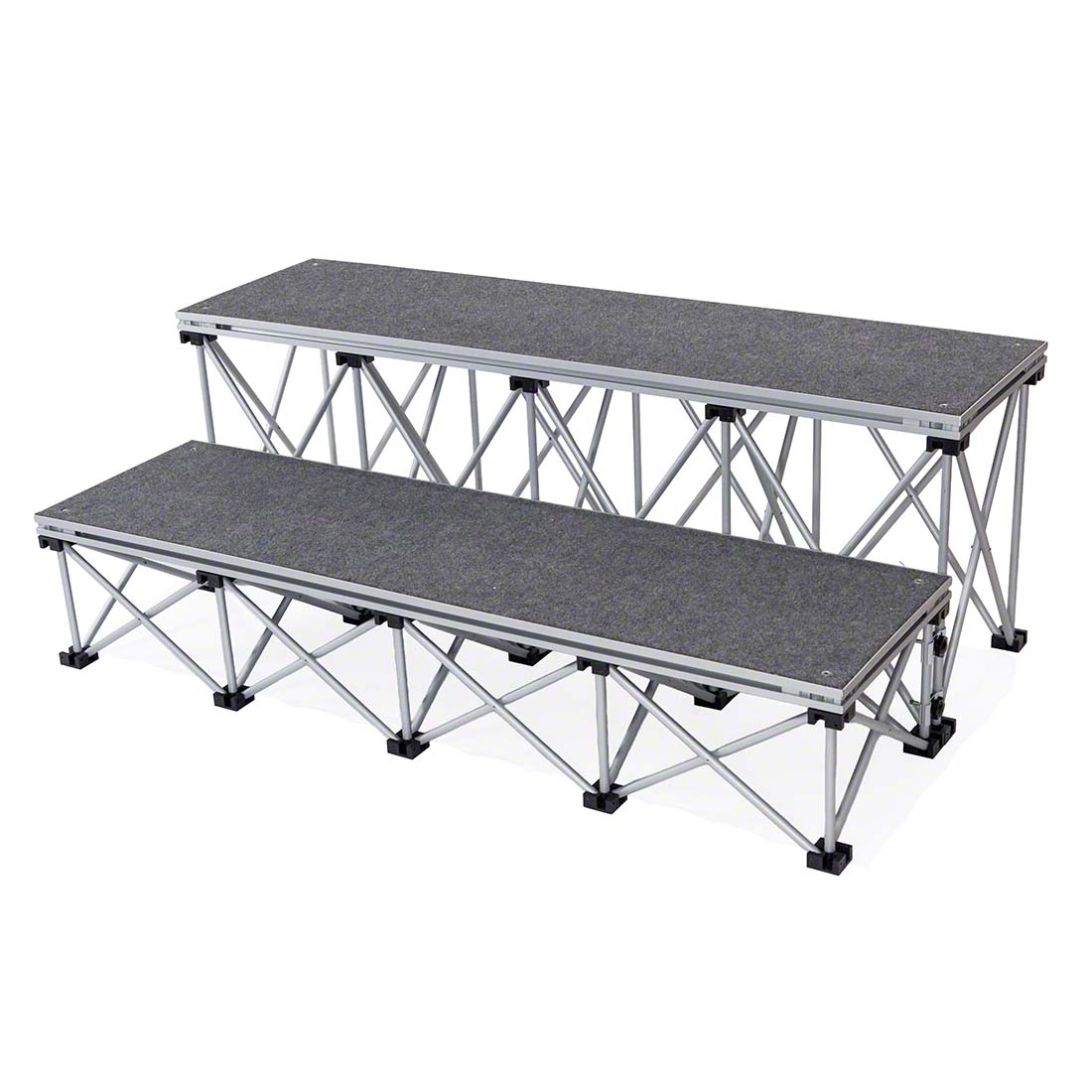 IntelliStage Lightweight 4 Wide Step Kit for 24" High Stages IS4STEP24C, IS4STEP24T, IS4STEP24I