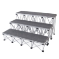 IntelliStage Lightweight 4' Wide Step Kit for 32" High Stages