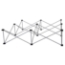 IntelliStage Lightweight 4'x4' Square Stage Riser - IS4X4X