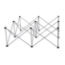 IntelliStage Lightweight 4'x4' Square Stage Riser - IS4X4X