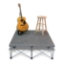 4'x4' Portable Stage Unit, 24" High