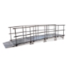 Universal Straight ADA Wheelchair Ramp for 16" High Stages universal ramp, universal wheelchair ramp, universal ada ramp, ada ramp, 16 inch stage ramp, 16 in wheelchair ramp, portable stage ramp