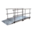 Universal Straight ADA Wheelchair Ramp for 8" High Stages - R8W