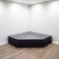 StageDrop 6'x6' Straight Corner Stage Kit - SDCORNERT66