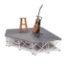 StageDrop 6'x6' Straight Corner Stage Kit - SDCORNERT66