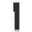 Universal Straight ADA Wheelchair Ramp with Landing for 16" High Stages - R16LW