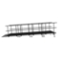 Universal Straight ADA Wheelchair Ramp for 16" High Stages - R16WAL-QL