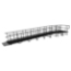 Universal Straight ADA Wheelchair Ramp with Landing for 24" High Stages - R24LW