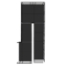 Universal Switchback ADA Wheelchair Ramp with Landing for 24" High Stages - R24SBW
