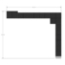 Universal 90-Degree Turn ADA Wheelchair Ramp with Landing for 48" High Stages - R4890W