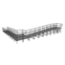 Universal 90-Degree Turn ADA Wheelchair Ramp with Landing for 48" High Stages - R4890W