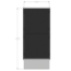 Universal Straight ADA Wheelchair Ramp for 8" High Stages - R8W