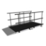 Universal Straight ADA Wheelchair Ramp for 8" High Stages - R8W