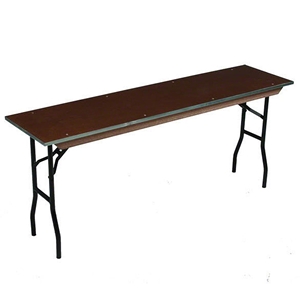Midwest Folding 524E 24"x60" Seminar Folding Table, Plywood midwest folding, e series, 524e, rectangle, folding table, 60x24, 24x60, 24x60x30