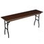 Midwest Folding 518E 18"x60" Seminar Folding Table, Plywood - MFP-518E-B
