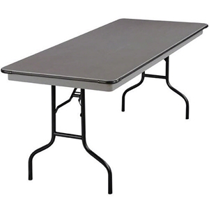 Midwest Folding 630NLW 30"x72" Folding Table, Hexalite midwest folding, NLW series, 630NLW, rectangle, folding table, 72x30, 30x72, 30x72x29, hexalite, plastic