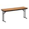 Midwest Folding CP618EF 18"x72" Comfort Leg Seminar Folding Table, Laminate midwest folding, ef series, CP618ef, rectangle, folding table, 72x18, 18x72, 18x72x30, laminate, comfort leg, comfort leg seminar, teaching table
