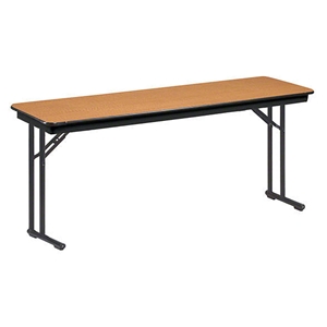 Midwest Folding CP618EF 18"x72" Comfort Leg Seminar Folding Table, Laminate midwest folding, ef series, CP618ef, rectangle, folding table, 72x18, 18x72, 18x72x30, laminate, comfort leg, comfort leg seminar, teaching table