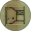 Midwest Folding R72E 72" Round Folding Table, Plywood - MFP-R72E-B