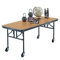 Midwest Folding 30"x72" Mobile Utility Table, Laminate