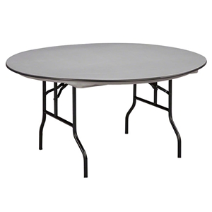 Midwest Folding R60NLW 60" Round Folding Table, Hexalite midwest folding, NLW series, 60NLW, round, folding table, 60x29, 29x60, hexalite, plastic