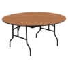 Midwest Folding R72EF 72" Round Folding Table, Laminate midwest folding, ef series, R72ef, round, folding table, 72x30, 30x72, laminate