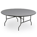 Midwest Folding R72NLW 72" Round Folding Table, Hexalite