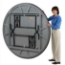 Midwest Folding R60NLW 60" Round Folding Table, Hexalite - MFP-R60NLW