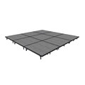 Midwest Folding 12'x12' TransFold Portable Stage Kit, 8" High