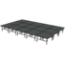 Midwest Folding TransFold 12'x20' Dual-Height Portable Stage Kit, 24"-32" High (4'x4' Units) - MFP-TA44-12X20X2432