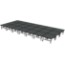Midwest Folding TransFold 12'x28' Dual-Height Portable Stage Kit, 24"-32" High (4'x4' Units) - MFP-TA44-12X28X2432