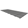 Midwest Folding TransFold 12'x32' Portable Stage Kit, 8" High (4'x4' Units)