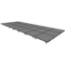 Midwest Folding TransFold 12'x32' Portable Stage Kit, 8" High (4'x4' Units) - MFP-TF44-12X32X8