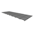 Midwest Folding TransFold 12'x36' Portable Stage Kit, 8" High (4'x4' Units)