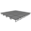 Midwest Folding TransFold 16'x16' Dual-Height Portable Stage Kit, 16"-24" High (4'x4' Units) - MFP-TA44-16X16X1624