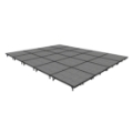 Midwest Folding TransFold 16'x20' Portable Stage Kit, 8" High (4'x4' Units)