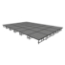 Midwest Folding TransFold 16'x24' Dual-Height Portable Stage Kit, 16"-24" High (4'x4' Units) - MFP-TA44-16X24X1624