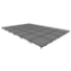 Midwest Folding TransFold 16'x24' Portable Stage Kit, 8" High (4'x4' Units) - MFP-TF44-16X24X8