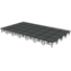 Midwest Folding TransFold 16'x28' Dual-Height Portable Stage Kit, 24"-32" High (4'x4' Units) - MFP-TA44-16X28X2432