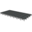 Midwest Folding TransFold 16'x32' Dual-Height Portable Stage Kit, 24"-32" High (4'x4' Units) - MFP-TA44-16X32X2432
